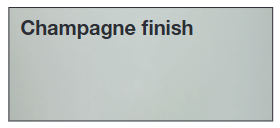Champagne Finish